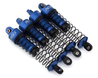 NEXX Racing Losi Mini LMT Aluminum 65mm Oil-Filled Threaded Shocks (Blue) (4)