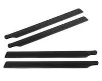 OXY Heli Carbon Plastic Main Blade 210mm (Black) (2)