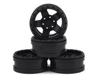 Pit Bull Tires Raceline Combat 1.9" Aluminum Beadlock Wheels (Black) (4)