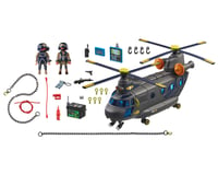 Playmobil Usa City Action: Tactical Banana Helicopter Set