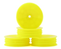 Pro-Motion 2.2" 2WD Front Slim Carpet Buggy Wheels (Yellow) (4)