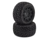 Pro-Line Street Fighter LP 2.8" Tires w/Raid Rear Wheels (2) (Black)