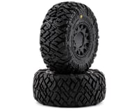 Pro-Line Icon SC Pre-Mounted Tires w/Raid Wheels (Black) (2)