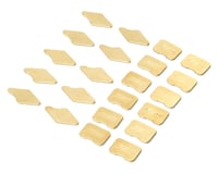 PSM Aluminum HTC Chassis Balance Weight Set (Gold) (22)