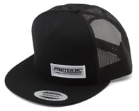 ProTek RC Flat Bill Mesh-Back Trucker Hat (Black) (One Size Fits Most)