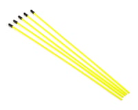 ProTek RC Antenna Tube w/Caps (Flo Yellow) (5)