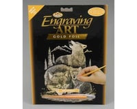Royal Brush Manufacturing Engraving Art Gold Foil Wolves