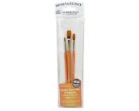 Royal Brush Manufacturing Value Brush Set Gold Taklon Shader 3pc