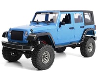 RC4WD Cross Country 1/10 RTR Off-Road Crawler w/Black Rock Four Door Body (Blue)