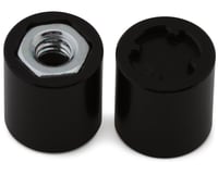 RC4WD Brass 1/8 Scale Rear Hubs (Black) (2) (5.5g)