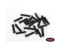 RC4WD 3x12mm Miniature Scale Hex Bolts (Black) (20)