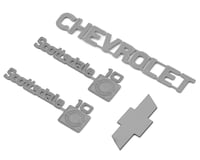 RC4WD TF2 Chevrolet K10 Scottsdale Molded Hard Body Metal Emblem Set