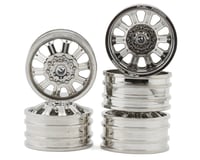 RC4WD Fuel Off-Road 1.9" FF60 Dually Wheels (Silver) (4) (Front & Rear)