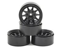 RC4WD OEM Stamped Steel 1.9" Beadlock Wheel (Black) (4)