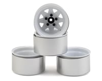 RC4WD 5 Lug Deep Dish Wagon 1.9 Steel Stamped Beadlock Wheels (White)