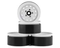 RC4WD Heritage Edition Stamped Steel 1.9" Beadlock Wheels (White) (4)