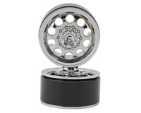 RC4WD Fuel Off-Road 1.9" FF31 1/10 Front Beadlock Wheels (Chrome) (2)