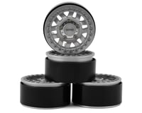 RC4WD KMC Machete 1.7" Aluminum Beadlock Rock Crawler Wheels (Silver) (4)