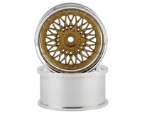 RC Art SSR Formula Mesh 19 Drift Wheels (Gold) (2)