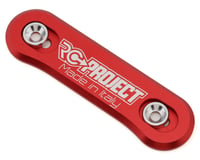 RC Project Ergal Aluminum One Piece Wing Button (Red)