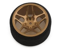 R-Design Sanwa M17/MT-44 Ultrawide 10 Spoke Transmitter Steering Wheel (Gold)