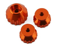 R-Design Sanwa M17 Precision Dial & Handle Nuts (Orange)