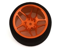 R-Design Futaba 10PX/7PX/4PX 10 Spoke Ultrawide Steering Wheel (Orange)