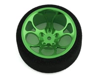 R-Design Futaba 10PX/7PX/4PX 5 Hole Ultrawide Steering Wheel (Green)