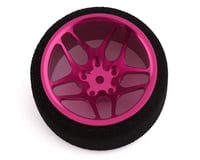 R-Design Sanwa M12/Flysky NB4 10 Spoke Ultrawide Steering Wheel (Pink)