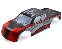 Redcat Rampage MT/XT Pre-Painted Monster Truck Body (Red/Silver)