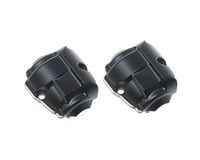 Redcat Ascent-18 Brass Differential Covers (Black) (2)