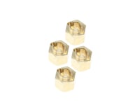 Redcat Ascent-18 Brass Wheel Hex Adapters (4)