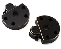 Redcat Ascent Brass Outer Portal Covers (Black) (2) (104g)