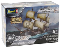 Revell 1:35 The Black Diamond Pirate Ship EZ Clip Plastic Model Kit