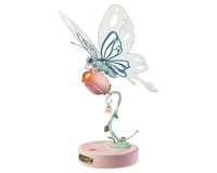 Robotime ROKR Butterfly DIY Mechanical 3D Puzzle (Pink)