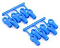 RPM Short Turnbuckle Rod End Set for Traxxas Nitro Chassis (Blue) (12)