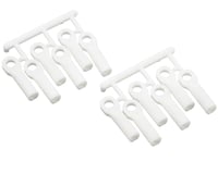RPM Long Turnbuckle Rod End Set for Traxxas Chassis (White) (12)