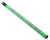 SAB Goblin Aluminum Tail Boom (Green) (Goblin Raw 420/Raw Competition 420)