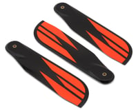 SAB Goblin 110mm S-Line Carbon Fiber Tail Blade Set (Orange) (3)