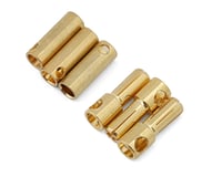 Samix 5mm High Current Bullet Plug Connectors Set (3 Male/3 Female)
