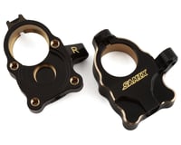 Samix FCX24 Brass Heavy Steering Knuckle (Black) (2)