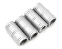 Samix SCX10 Aluminum Shock Reservoir Set (Silver) (4)