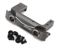 Samix SCX10 II Short Aluminum Bumper Mount w/Adjustable Servo Mount (Grey)