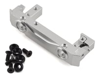 Samix SCX10 II Short Aluminum Bumper Mount w/Adjustable Servo Mount (Silver)