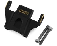 Samix SCX24 Brass Rear Upper Link Mount (Black) (5g)