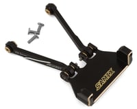 Samix SCX24 Brass Servo Mount & Aluminum 4-Link w/29.5mm Links (Black)