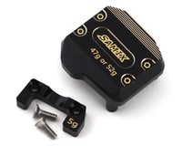 Samix SCX10 III Brass Differential Cover (Black)