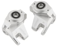 Samix SCX-6 7075 Aluminum Steering Knuckle Set (Silver)