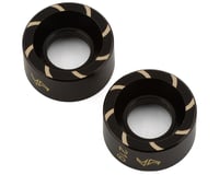 Samix TRX-4M Defender Brass Wheel Weights (Black) (2) (21g)