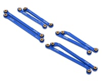 Samix TRX-4M Aluminum High Clearance Link Set (Blue) (8)